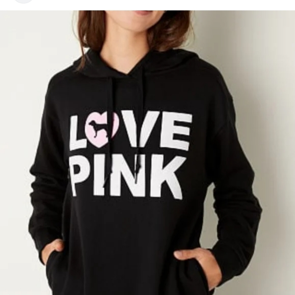 Pink Classic Campus Hoody size small
